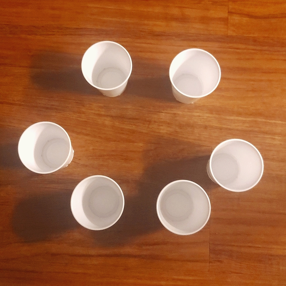 Tiny miniature cups